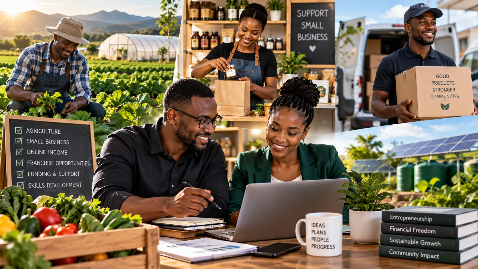 Business and agriculture opportunities